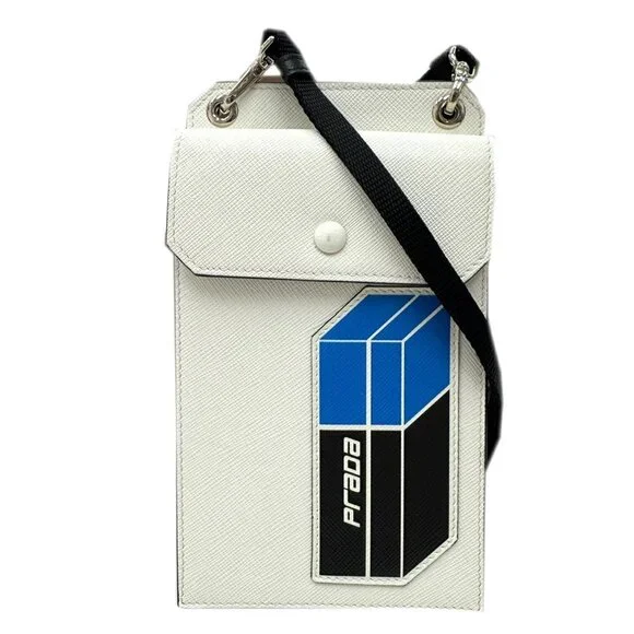 PRADA Black Leather Shoulder Bag - Picture 1 of 11